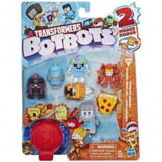 Set 8 roboti transformabili Botbots Seria 1 Greaser Gang Transformers foto