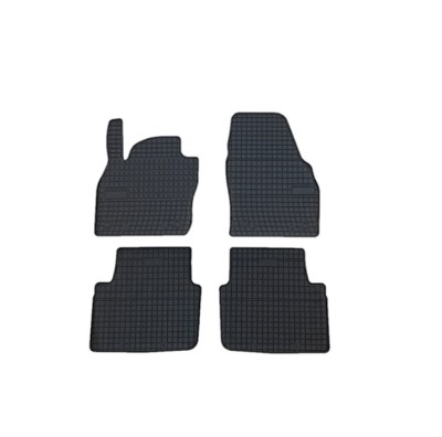 Set covorase auto din cauciuc pentru Skoda Kamiq 2019-&amp;amp;gt; prezent, presuri RapidAuto, Negru foto