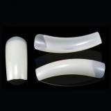 Cumpara ieftin Tipsuri de culoare naturală Royal Overlap Inginails, cutie cu 50buc - mărimea nr.3