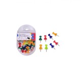 Pioneze Office Collection, Set 40 Bucăți, Multicolor, Pentru Tabla Plută, Oem