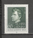 Berlin.1981 200 ani nastere A.Von Arnim-poet SB.890, Nestampilat