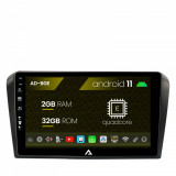 Cumpara ieftin Navigatie Mazda 3 (2003-2009), Android 11, E-Quadcore 2GB RAM + 32GB ROM, 9 Inch - AD-BGE9002+AD-BGRKIT322