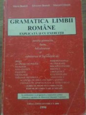 GRAMATICA LIMBII ROMANE EXPLICATA SI CU EXERCITII-M. BOATCA, S. BOATCA, M. CRIHANA-216980