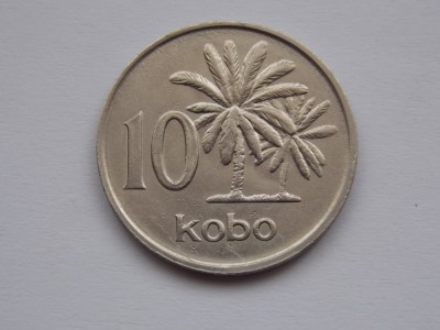 10 KOBO 1976 NIGERIA foto