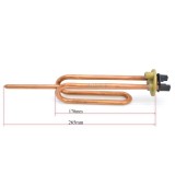 Rezistenta Boiler 1500W Cupru, Flansa PLQ, Indoita, Picioare Lungi, Universala, Incalzire Apa, Boilere Electrice