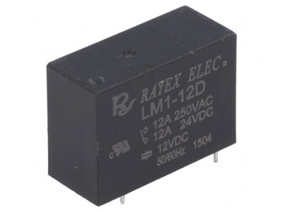 Releu Electromagnetic SPDT 12VDC 12A foto
