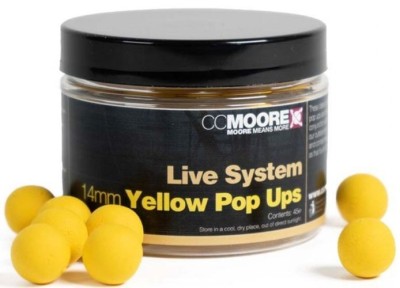 Pop Up CC Moore Live System Yellow, 12mm, 55buc/cutie foto