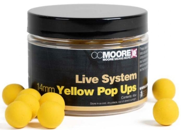 Pop Up CC Moore Live System Yellow, 12mm, 55buc/cutie