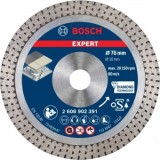 Bosch Disc diamantat Expert HardCeramic 76x10x1.5mm - 4059952700328