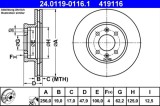 Disc frana ATE 24.0119-0116.1