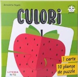 Primul meu puzzle. Culori, Litera