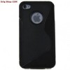Husa Silicon S-Line Neagra pentru Apple iPhone 5/5S - Protectie Flexibila