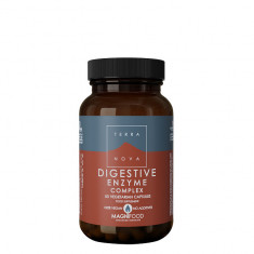 Fitocomplex cu enzime digestive, Terranova, 50 cps,100% vegan, fara aditivi foto