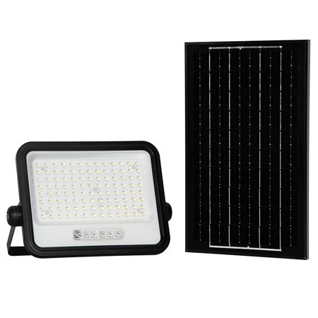 REFLECTOR CU INCARCARE SOLARA 200W 7IN1 - NEGRU