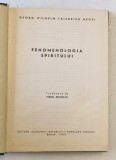 FENOMENOLOGIA SPIRITULUI de HEGEL , 1965