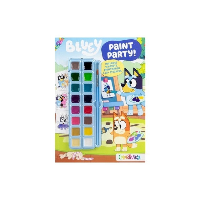 Bluey Colortivity: Paint Party!