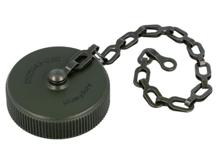 Conector capac protecție aluminiu 22