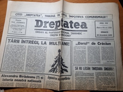 dreptatea 29 decembrie 1990-tarii intregi,la multi ani foto