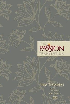 The Passion Translation New Testament (2020 Edition) Hc Floral: With Psalms, Proverbs and Song of Songs foto