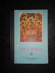 MICA BIBLIE (1993, editia a V-a, sub indrumarea Patriarhului Teoctist, ortodoxa) foto