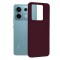 Husa de telefon compatibila xiaomi redmi note 13 pro / poco x6 pro, antiamprenta, interior microfibra, camera extra pro, plum violet