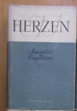 Herzen Amintiri si Cugetari vol. I cartonat du supracoperta