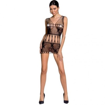 PASSION - WOMAN BS090 BODYSTOCKING BLACK ONE SIZE foto