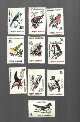 ROMANIA PASARI MNH foto