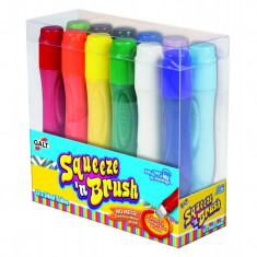 Set acuarele Squeeze'n Brush, 12 culori, 3 ani+