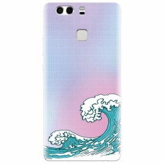 Husa silicon pentru Huawei P9, Waves