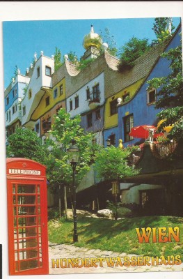 AT1 - Carte Postala-AUSTRIA- Viena, Hundertwasser Haus , necirculata foto