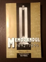 Pompiliu Teodor; Liviu Maior; Nicolae Bocșan et al. - Memorandul 1892-1894 (ediția a II-a)