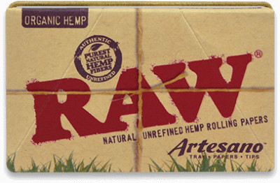 Foite Canepa Organic RAW Artesano 1 1 4 cu Filtre si Tava foto