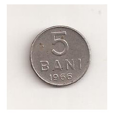 Moneda - Romania - 5 bani 1966 , v10