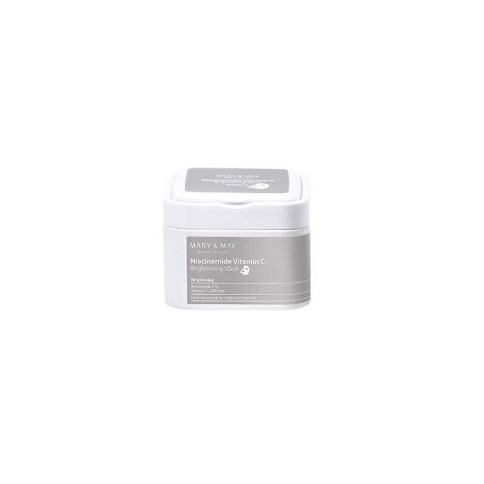 Mary and May Niacinamide Vitamin C Brightening Mask Măști de față cu niacinamidă și vitamina C 400 ml