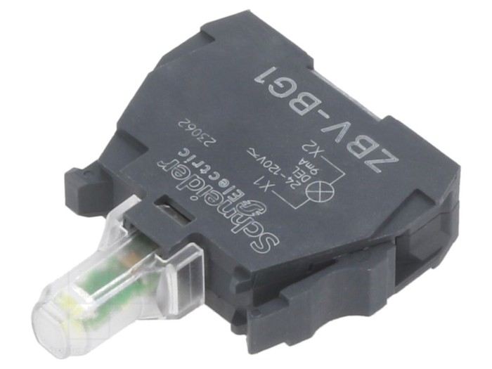 Element de iluminare LED albă 22mm