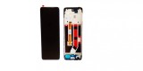 Display ecran cu Touchscreen si Rama pentru Oppo A58 4G, OEM, Negru, Compatibil