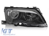 Far xenon drept potrivit pentru BMW Seria 3 E46 sedan, break 2001-2005 cu baza neagra Performance AutoTuning