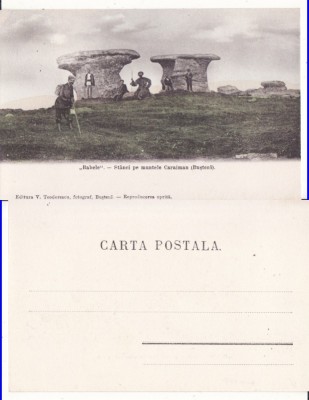 Salutari din Romania - Babele. Caraiman-clasica, rara foto