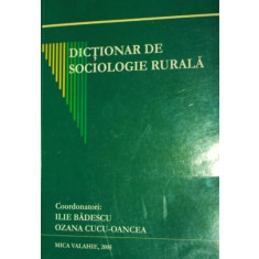 DICTIONAR DE SOCIOLOGIE RURALA