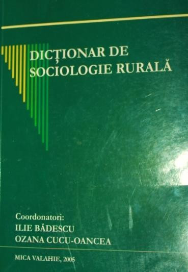DICTIONAR DE SOCIOLOGIE RURALA