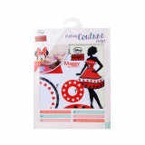 Set de croitorie hainute pentru papusi Couture Disney Maggy Minnie Dots, Dress Your Doll EduKinder World