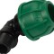 FLO Conector pentru tevi PP, 90 grade, dimensiune 25 mm x 1/2&amp;quot;, presiune 10 BAR