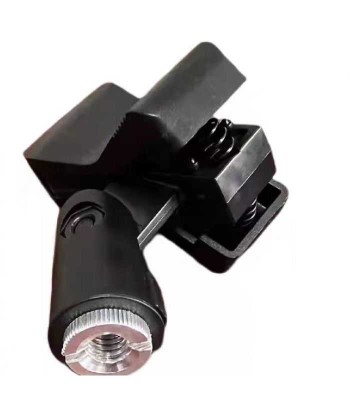 Clip pentru microfon nuca tip clip montabil pe stativ cu brat foto
