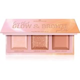 Essence love that GLOW &amp; BRONZE Patela pentru conturul fetei 16 g