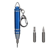 Breloc Surubelnita Multifunctionala 3 in 1: 2 Plate + 1 Cruce, Compact si Portabil, Accesorii EDC