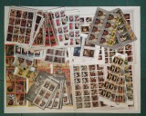 LOT 10X10 SERII PICTURA DIFERITE COMPLECTE OBLITERATE-L-10