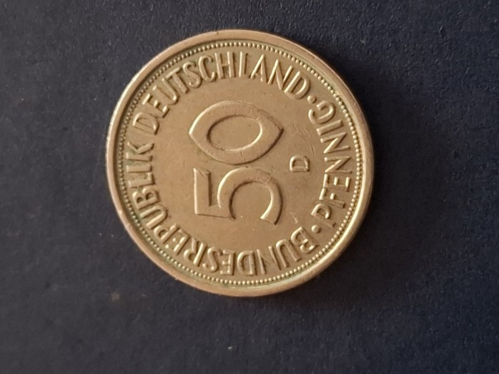 50 pfenning 1975 D