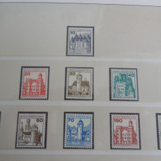 Serie timbre nestampilate Germania Berlin Vest MNH Berlin West