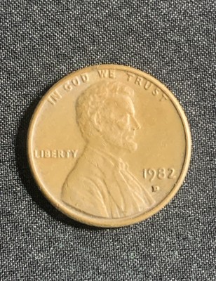 Moneda One Cent 1982 USA foto